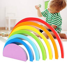 Load image into Gallery viewer, SALUTUYA Arch Bridge Building Blocks Eco-Friendly Educational Toy for Children
