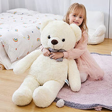 Load image into Gallery viewer, IKASA Giant Teddy Bear Plush Toy Stuffed Animals (White, 30 inches)
