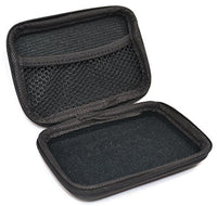 Teak Tuning Fingerboard Travel Carry Case, Mini - Hard Protective Shell, Black - 4.5