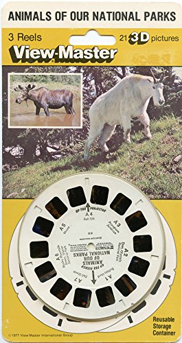 Animals of Our National Parks - Classic Viewmaster - 21 3d Images