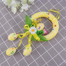 Load image into Gallery viewer, ABOOFAN Easter Hanging Eggs Easter Eggs Wreath Easter Egg Front Door Garland Sign Easter Tree Ornaments for Spring Easter Party Window Wall Decorations
