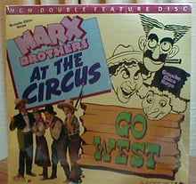 Load image into Gallery viewer, At The Circus and Go West Starring The Marx Brothers MGM Double Feature NEW Laser Disc Set

