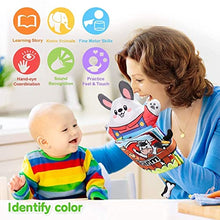 Load image into Gallery viewer, Vanmor Elephant Musical Toy + Baby Soft Cloth Book with Hand Puppet
