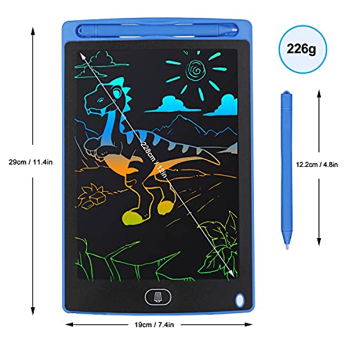 LED Drawing Pad for Kids LCD Writing Tablet 12 Doodle Pad Board Color –  ToysCentral - Europe