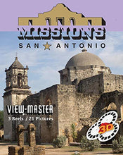 Load image into Gallery viewer, San Antonio Missions - ViewMaster - 3 Reel Set - 21 3D Images
