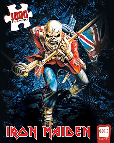 Iron Maiden The Trooper 1000 Piece Jigsaw Puzzle | Officially Licensed Iron Maiden Puzzle | Collectible Puzzle Featuring Artwork from The Trooper Single