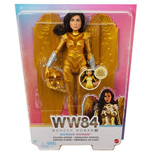 Load image into Gallery viewer, Mattel Wonder Woman 1984 Golden Armor Doll (~12-inch) in Light-Up Armor, Collectible Superhero Doll for 6 Year Olds and Up
