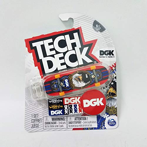 Tech Deck DGK Skateboards Series 11 Kalis Fingerboard W DGK Sticker