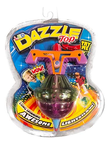 Dazzle Top Light Up LED Spinning Toy Top