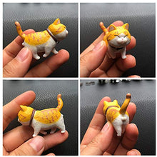 Load image into Gallery viewer, MINGYUE 9Pcs/Set Car Ornaments Cute Cats Dashboard Toy Decoration Lovely Cat Doll Toy Car-Styling Interior Accessories Gift Bobbleheads (Color : Type 2)
