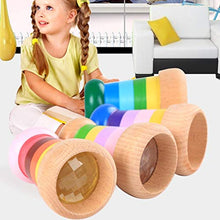Load image into Gallery viewer, NUOBESTY DIY Kaleidoscope Toy Wooden Different Exterior Designs Educational Toy for Kids Children
