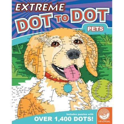 MindWare Extreme Dot to Dot Coloring: Pets