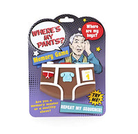 Boxer Gifts Wheres My Pants Electric Memory Game | Remember The Sequence | Funny Old Age White Elephant & Retirement Gift