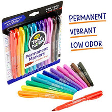 Load image into Gallery viewer, Crayola Take Note Colored Permanent Marker Set, Assorted Colors School Supplies, Fine Tip Markers, 12 Count, Pack of 6
