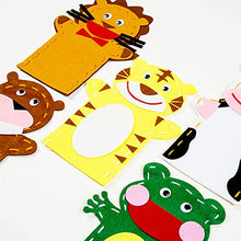 Load image into Gallery viewer, heave Christmas DIY Cloth Puppets Animal Hand Puppet Making Kit for Xmas Decoration,Handmade Birthday Xmas Party Gifts for Kids A
