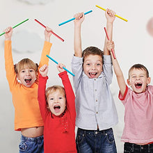 Load image into Gallery viewer, Chunful 24 Pieces Rhythm Sticks Rhythm Music Lummi Sticks 12 Inch Classroom Rhythm Instruments Musical Sticks 4 Colors Wood Sticks for Girls Boys Classroom Play (Red, Green, Yellow, Blue)
