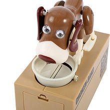 Load image into Gallery viewer, LOBZON Stealing Coin Bank Money Box Piggy Bank , Cute Puppy
