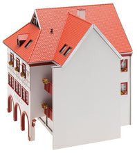 Load image into Gallery viewer, Faller 130491 Town Hall with Corner Arcade HO Scale Building Kit

