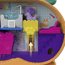 Load image into Gallery viewer, Polly Pocket Corgi Cuddles Compact with Pet Hotel Theme, Micro Polly &amp; Shani Dolls, 2 Dog Figures (Poodle with Hair &amp; Husky) Fun Features &amp; Surprise Reveals, Great Gift for Ages 4 Years Old &amp; Up
