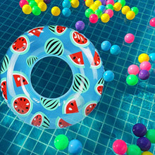 Load image into Gallery viewer, NUOBESTY Inflatable Swimming Ring Fruit Pool Floats Watermelon Swimming Ring Inflatable Tubes Fun Water Toys for Kids Adults Beach Party Supplies 80CM

