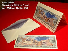 Load image into Gallery viewer, 5 Father`s Day Million Dollar Bills with Bonus Thanks a Million Gift Card Set

