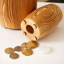 Load image into Gallery viewer, Cuit Piggy Bank Money Banks Child Piggy Bank, Creative Piggy Bank Wooden Ornaments Shatter-Resistant Creative Coin Banknotes Piggy Bank Coin Bank Money Box for Best Gift (Size : Small)
