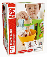 Load image into Gallery viewer, Hape Mighty Mixer Wooden Play Kitchen Set with Accessories
