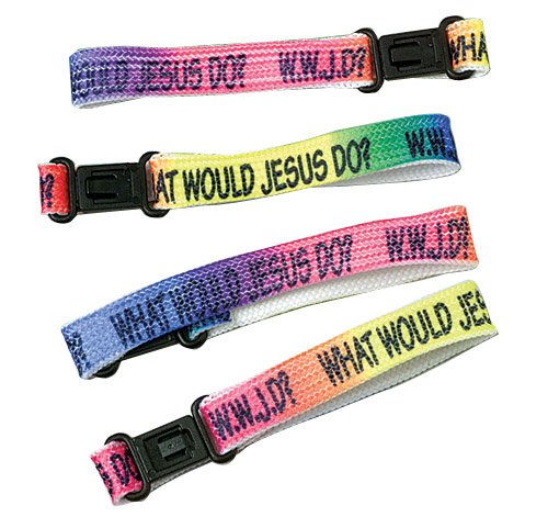 DollarItemDirect WWJD Clasp Bracelets, Sold by 23 Dozens