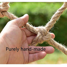 Load image into Gallery viewer, WANIAN Outdoor Mesh Rope Climbing Netting Heavy Duty, Children, Container Truck Semi-Trailer Cargo Garden Plant, Twisted Jute Can Be Customized Light and Safety Net for Kids (Size : 0.51m)
