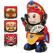 Load image into Gallery viewer, Zerodis Face Changing Robot Toy, Face Changing Robot Dolls Sichuan Opera Face Changing Dolls with LED Light for Kids(Face Changing)
