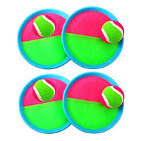 QXMY Toys Catch Ball Set.Children Throw The Ball Viscoelastic Suction Cup Ball, Suction Light Throwing Suction Suction Sticky Sticky Toy, Palm Sticky Target Throwing,D