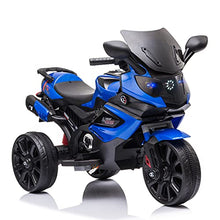 Load image into Gallery viewer, Dual Drive 12V 4.5A.h Children&#39;s Motorcycle Without Remote Control Blue Archile
