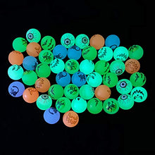 Load image into Gallery viewer, QINGQIU 48 PCS Halloween Glow in The Dark Bouncy Balls 1.25&quot; Bouncing Balls Halloween Toys for Kids Girls Boys Halloween Party Favors Supplies Treat Bags Gifts Fillers Classroom Prizes School Game
