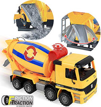 Load image into Gallery viewer, Liberty Imports 14 inches Oversized Friction Cement Mixer Truck Construction Vehicle Toy for Kids
