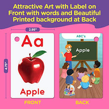 Load image into Gallery viewer, Teacher Rachel&#39;s Educational Flash Cards for Toddlers - Set Of 5 184 Cards Pre K-K Mega Flashcards Set with First Words, Alphabet, Colors, Shapes, Numbers, Manners, Greetings, Feelings, and Weather
