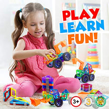Load image into Gallery viewer, Hurtle Magnetic Blocks Wheels Set - Compatible with Other Brands of Standard Size Magnetic Tiles, Magnetic Toys Wheels Bases for Kids/Toddlers (2 pcs.)
