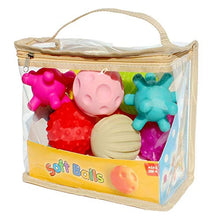 Load image into Gallery viewer, Baby Balls Textured Multi Ball Set Ball Massage Ball Learn to Climb Fitness Soft Ball Toy Set 10pcs Toddlers Children 6+ Months (Color : Multi-Colored, Size : One Size)
