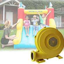 Load image into Gallery viewer, Inflatable Blower for bounce house Blower 450W Inflatable Commercial Air, Iron Case Electric Air Pump Fan, For Small Inflatable Water Bounce House, Bouncy Castle, Advertising Birthday Party Inflatable
