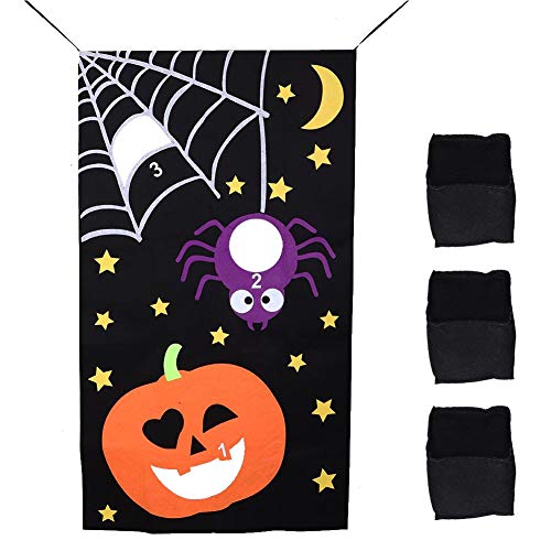 Redxiaog Toy, Felt Sandbag Game Bean Bag Toys Halloween Games for Kids Party Decoration(#3)