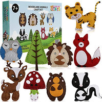 Sewing Kit for Kids to Boost Confidence & Improve Dexterity  Kids Sewing Kit for Hours of Entertainment  Safe & Straightforward Make Your Own Stuffed Animal Kit - Beginner Sewing Kit - 171 Pcs