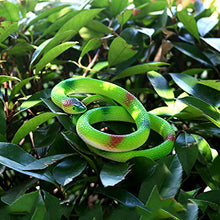 Load image into Gallery viewer, VOSAREA 10pcs Realistic Snake Toy Rubber Snake Figure Wild Life Snakes 75cm Halloween Prank Props for Garden Props Practical Joke Halloween Party Favor Mixed Color
