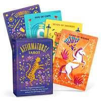 Knock Knock Affirmators! Tarot Cards Deck - Daily Tarot Cards with Positive Affirmations for Magical Guidance from The Universe to Help You Help Yourself Without The Self-Helpy-Ness