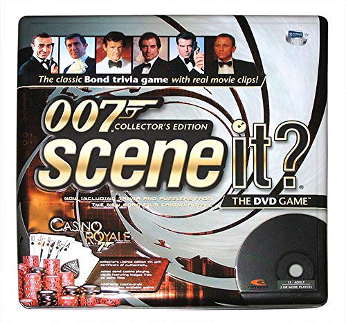 Scene It? - 007 Collector's Edition / Tin Case - James Bond Trivia DVD Game