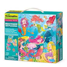 Load image into Gallery viewer, 4M Thinking Kits - 3D Floor Puzzles - Mermaid
