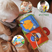 Load image into Gallery viewer, Fandina Baby Busy Books, Montessori Sensory Soft Quite Books Toys, Birthday Gifts for Toddlers 1 2 3 4 Year Old Girls Boys, Kids Learning Educational Toys, Habit Activity Books 6 12 Months Toys
