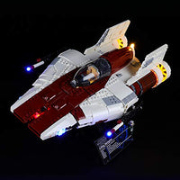 Lightailing Light Set for ( A-Wing Starfighter) Building Blocks Model - Led Light kit Compatible with Lego 75275(NOT Included The Model)
