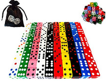Load image into Gallery viewer, Discount Learning Supplies 100-Piece 16 mm Assorted Colored Dice with Storage Bag
