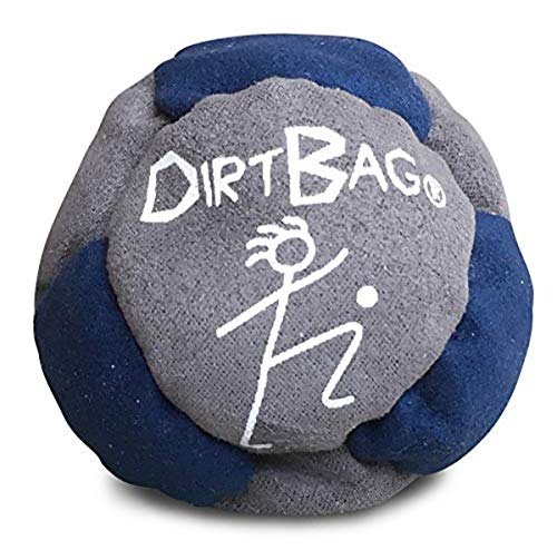World Footbag Dirtbag Hacky Sack Footbag, Navy/Grey,3 - Pack,6711