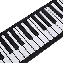 Load image into Gallery viewer, Roll Up Keyboard Piano, Electronic Keyboard Piano Portable 61-keys Roll Up Soft Silicone Flexible Electronic Digital Music Keyboard Piano for Children Beginners
