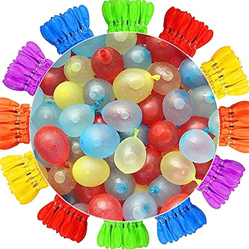 COMCOM 888Pcs Water Balloons Self Sealing Quick Fill Magic Balloon Outdoor Toys for Kids Water Games Summer Beach Ball Party Children Gift Toy Swimming Pool Outdoor Summer Fun